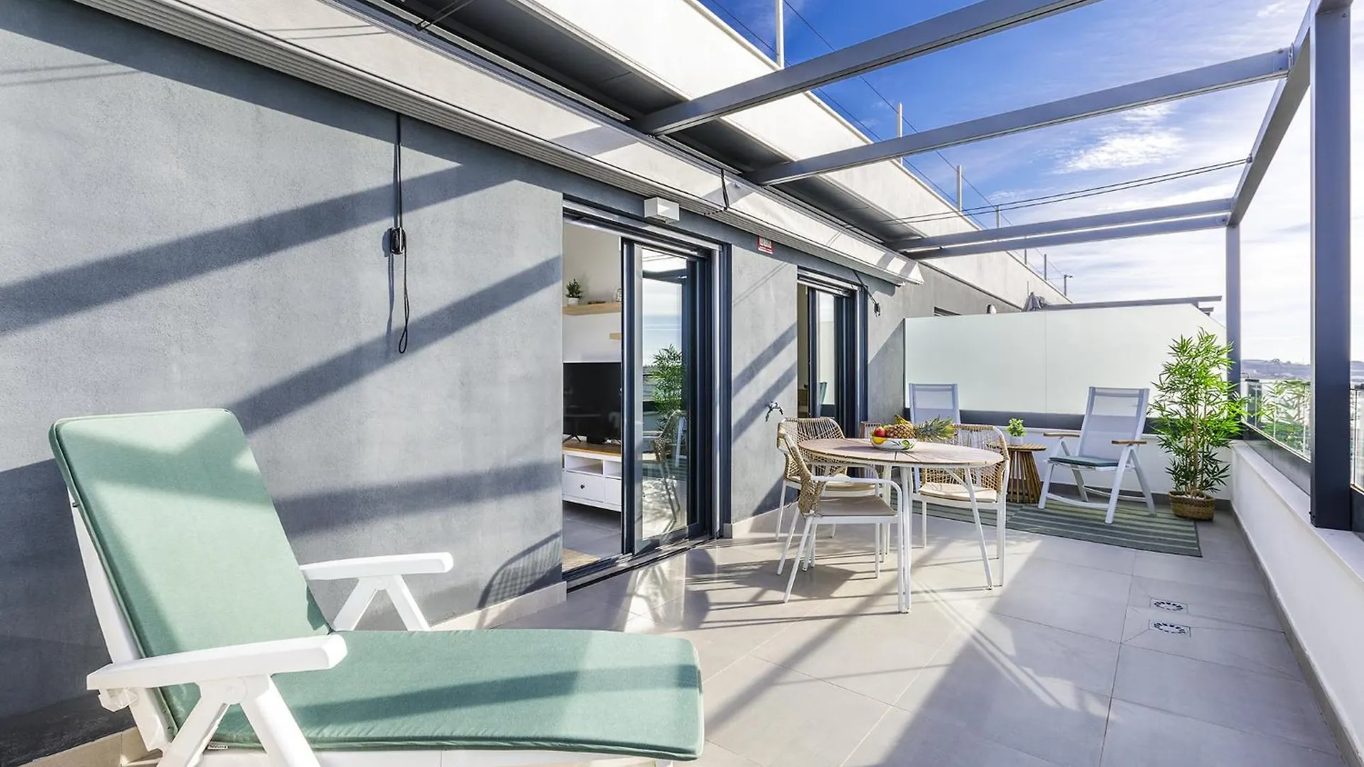 Апартаменты A&N Atico Dimo Terraza Del Mar Альгарробо-Коста 0*,  Испания