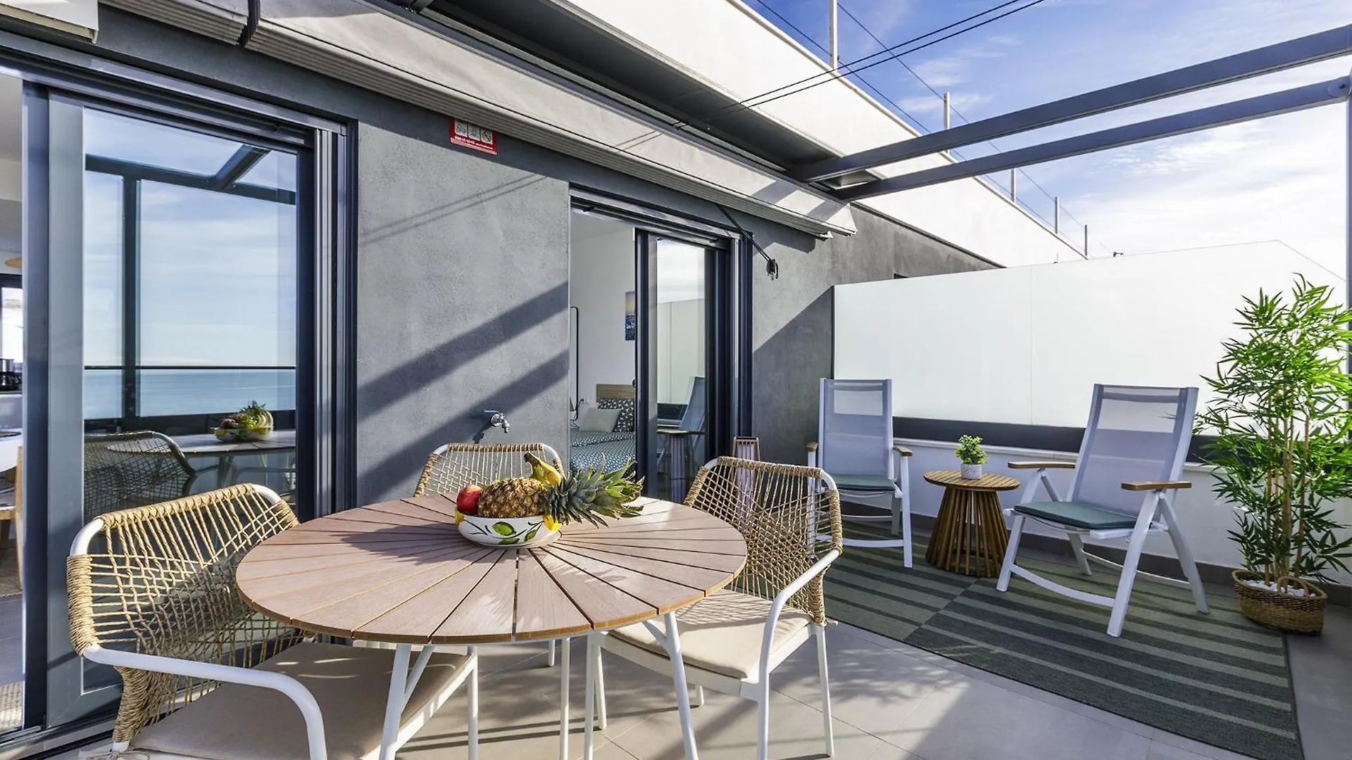 Апартаменты A&N Atico Dimo Terraza Del Mar Альгарробо-Коста Испания