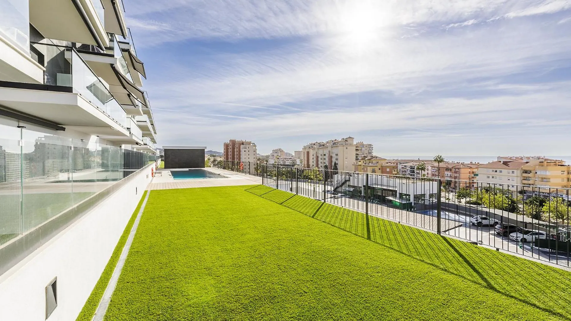 Апартаменты A&N Atico Dimo Terraza Del Mar Альгарробо-Коста